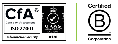 CFA IS0 27001, UKAS, and B Corporation